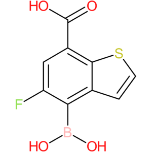 7-carboxy-5-fluorobenzothiophene-4-boronic acid