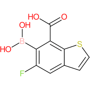 7-carboxy-5-fluorobenzothiophene-6-boronic acid