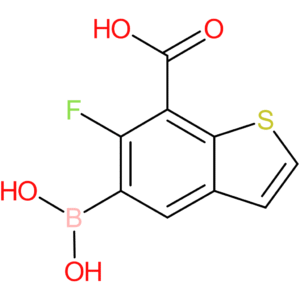 7-carboxy-6-fluorobenzothiophene-5-boronic acid
