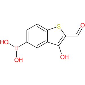 2-formyl-3-hydroxybenzothiophene-5-boronic acid