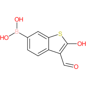 3-formyl-2-hydroxybenzothiophene-6-boronic acid