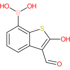 3-formyl-2-hydroxybenzothiophene-7-boronic acid