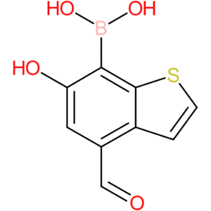 4-formyl-6-hydroxybenzothiophene-7-boronic acid