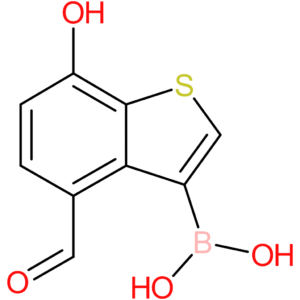4-formyl-7-hydroxybenzothiophene-3-boronic acid