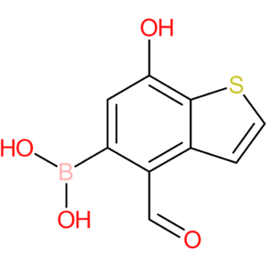 4-formyl-7-hydroxybenzothiophene-5-boronic acid