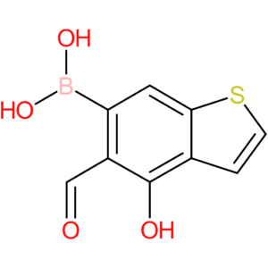 5-formyl-4-hydroxybenzothiophene-6-boronic acid