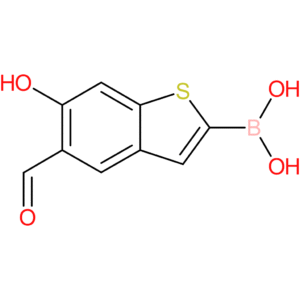 5-formyl-6-hydroxybenzothiophene-2-boronic acid