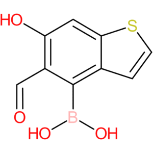 5-formyl-6-hydroxybenzothiophene-4-boronic acid