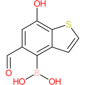 5-formyl-7-hydroxybenzothiophene-4-boronic acid