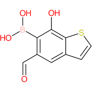 5-formyl-7-hydroxybenzothiophene-6-boronic acid