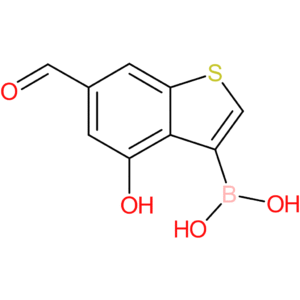 6-formyl-4-hydroxybenzothiophene-3-boronic acid