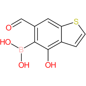 6-formyl-4-hydroxybenzothiophene-5-boronic acid