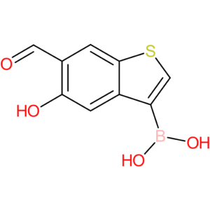 6-formyl-5-hydroxybenzothiophene-3-boronic acid