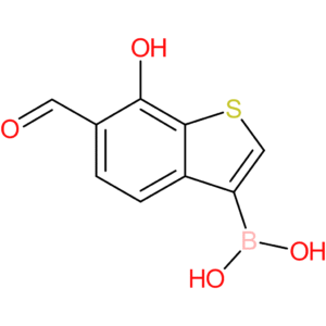 6-formyl-7-hydroxybenzothiophene-3-boronic acid
