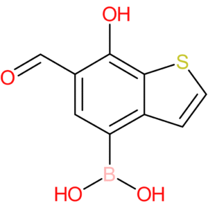 6-formyl-7-hydroxybenzothiophene-4-boronic acid