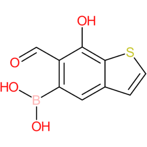6-formyl-7-hydroxybenzothiophene-5-boronic acid