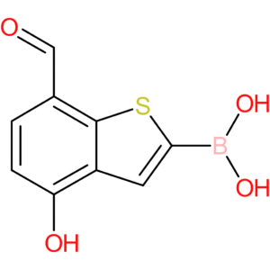 7-formyl-4-hydroxybenzothiophene-2-boronic acid
