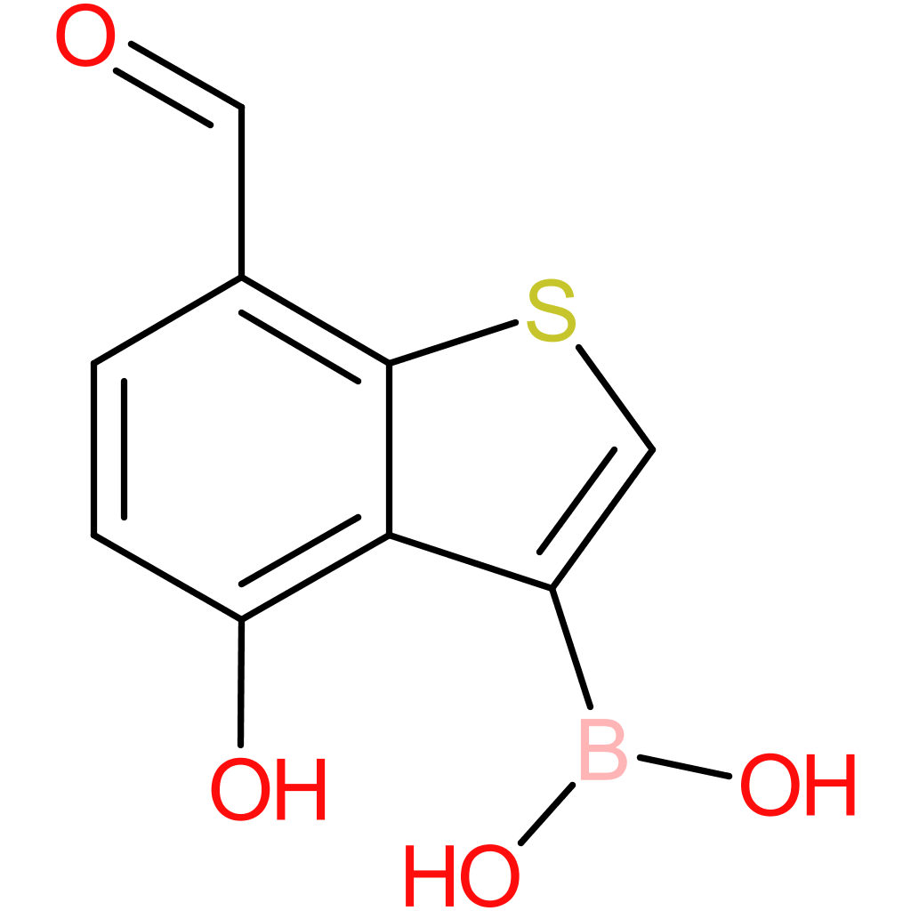 7-formyl-4-hydroxybenzothiophene-3-boronic acid