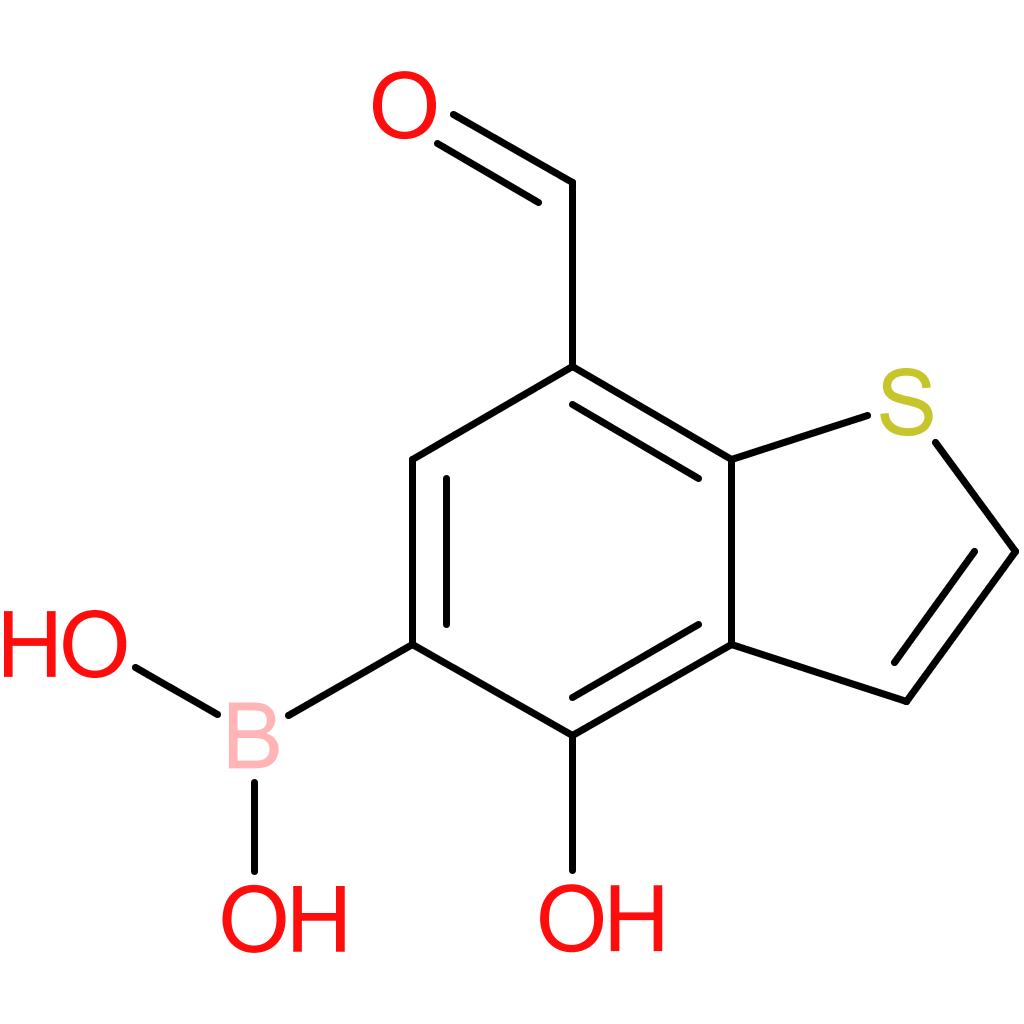 7-formyl-4-hydroxybenzothiophene-5-boronic acid