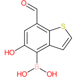7-formyl-5-hydroxybenzothiophene-4-boronic acid
