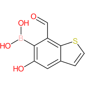 7-formyl-5-hydroxybenzothiophene-6-boronic acid