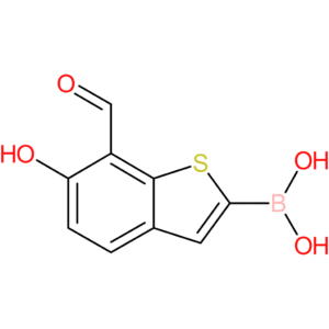 7-formyl-6-hydroxybenzothiophene-2-boronic acid