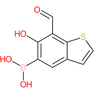 7-formyl-6-hydroxybenzothiophene-5-boronic acid
