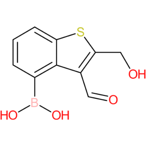 3-formyl-2-(hydroxymethyl)benzothiophene-4-boronic acid