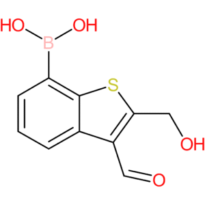 3-formyl-2-(hydroxymethyl)benzothiophene-7-boronic acid