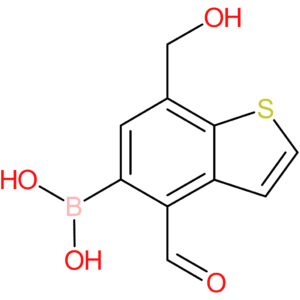 4-formyl-7-(hydroxymethyl)benzothiophene-5-boronic acid