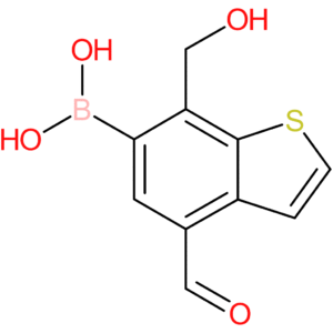4-formyl-7-(hydroxymethyl)benzothiophene-6-boronic acid