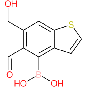 5-formyl-6-(hydroxymethyl)benzothiophene-4-boronic acid