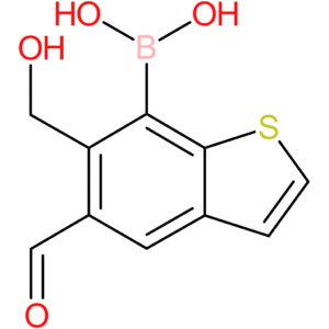 5-formyl-6-(hydroxymethyl)benzothiophene-7-boronic acid