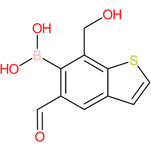 5-formyl-7-(hydroxymethyl)benzothiophene-6-boronic acid