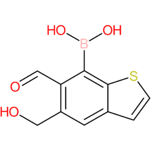 6-formyl-5-(hydroxymethyl)benzothiophene-7-boronic acid