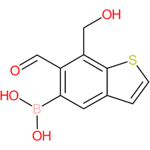 6-formyl-7-(hydroxymethyl)benzothiophene-5-boronic acid