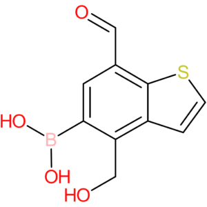 7-formyl-4-(hydroxymethyl)benzothiophene-5-boronic acid