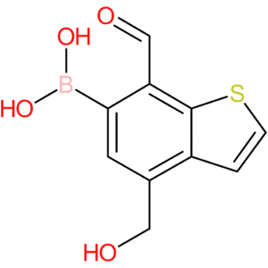 7-formyl-4-(hydroxymethyl)benzothiophene-6-boronic acid