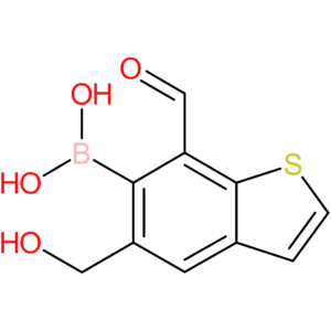 7-formyl-5-(hydroxymethyl)benzothiophene-6-boronic acid