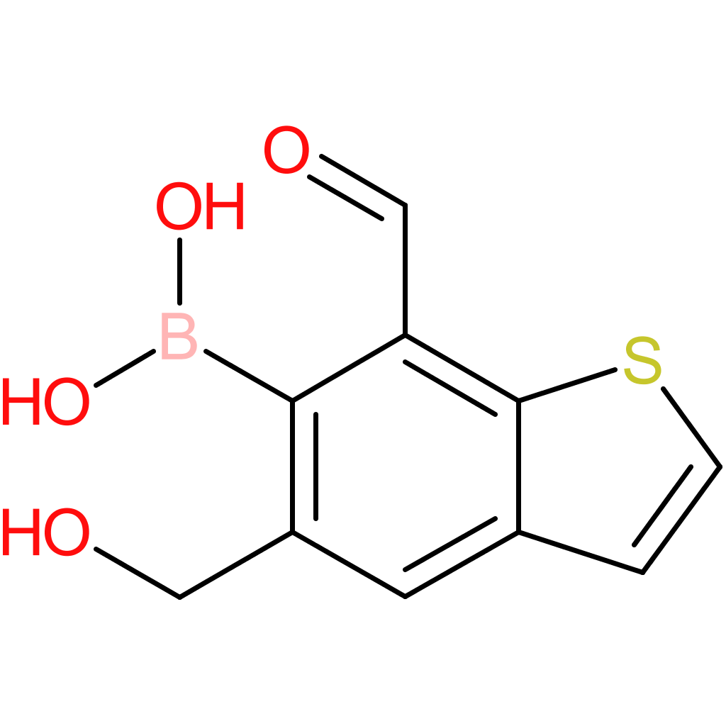 7-formyl-5-(hydroxymethyl)benzothiophene-6-boronic acid
