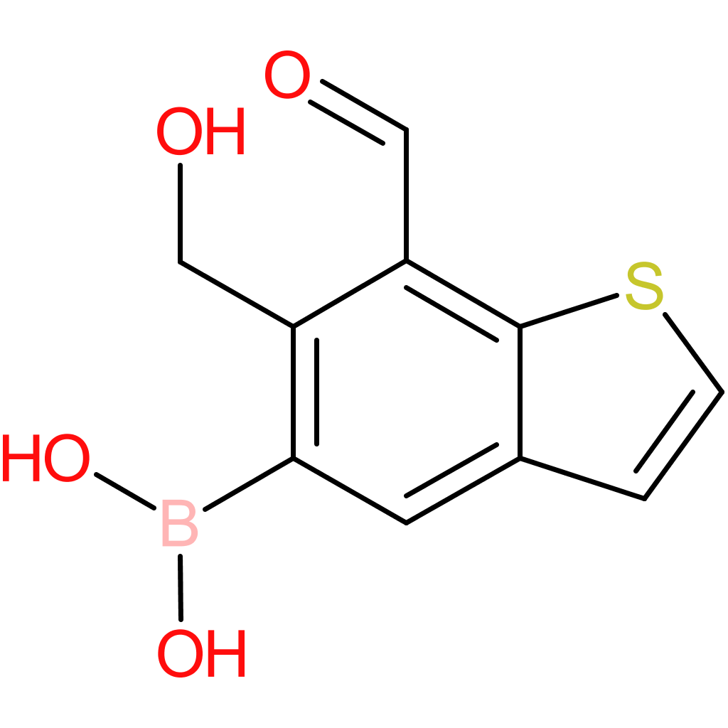 7-formyl-6-(hydroxymethyl)benzothiophene-5-boronic acid