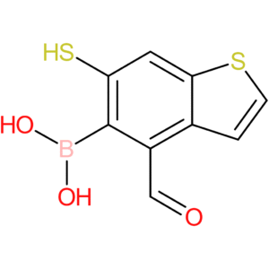 4-formyl-6-mercaptobenzothiophene-5-boronic acid