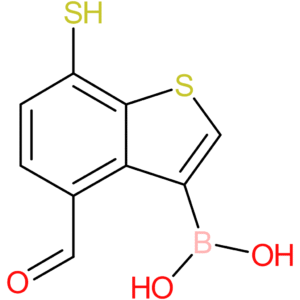 4-formyl-7-mercaptobenzothiophene-3-boronic acid