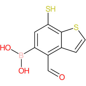 4-formyl-7-mercaptobenzothiophene-5-boronic acid