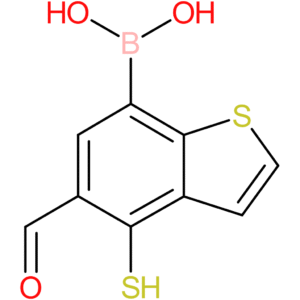 5-formyl-4-mercaptobenzothiophene-7-boronic acid