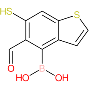 5-formyl-6-mercaptobenzothiophene-4-boronic acid
