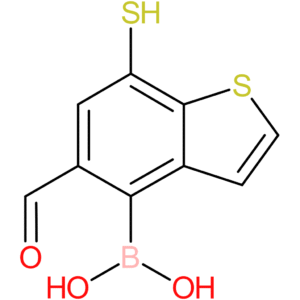 5-formyl-7-mercaptobenzothiophene-4-boronic acid