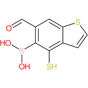 6-formyl-4-mercaptobenzothiophene-5-boronic acid