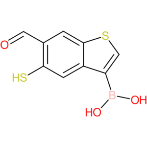 6-formyl-5-mercaptobenzothiophene-3-boronic acid