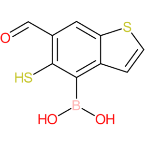 6-formyl-5-mercaptobenzothiophene-4-boronic acid